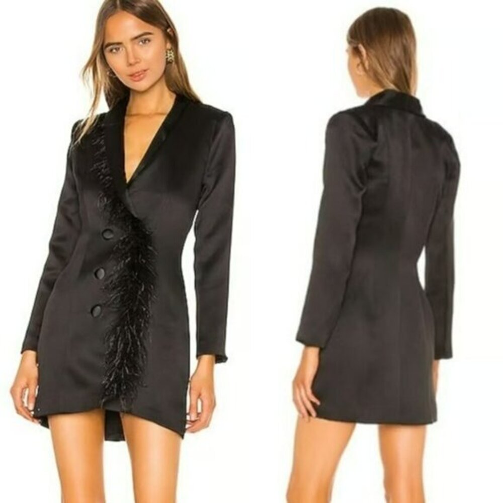 NBD Erick Blazer Dress - Black
